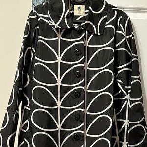 RARE NEW Orla Kiely Pack-a-Mac Trenchcoat - US Size 6